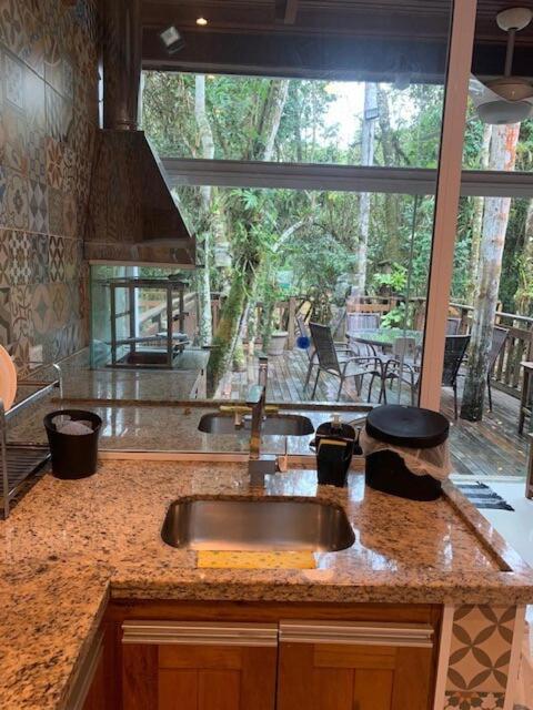 Casa Em Juquehy Com Muita Natureza Sao Sebastiao  Buitenkant foto